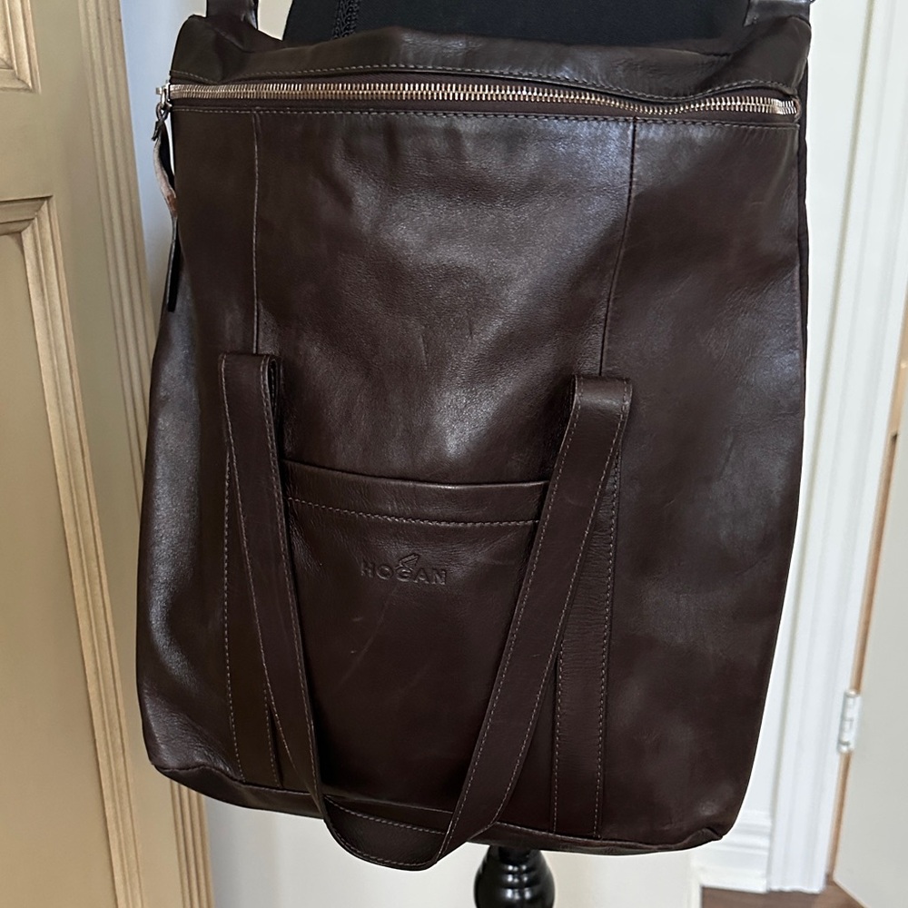 Hogan Dark Brown Leather bag